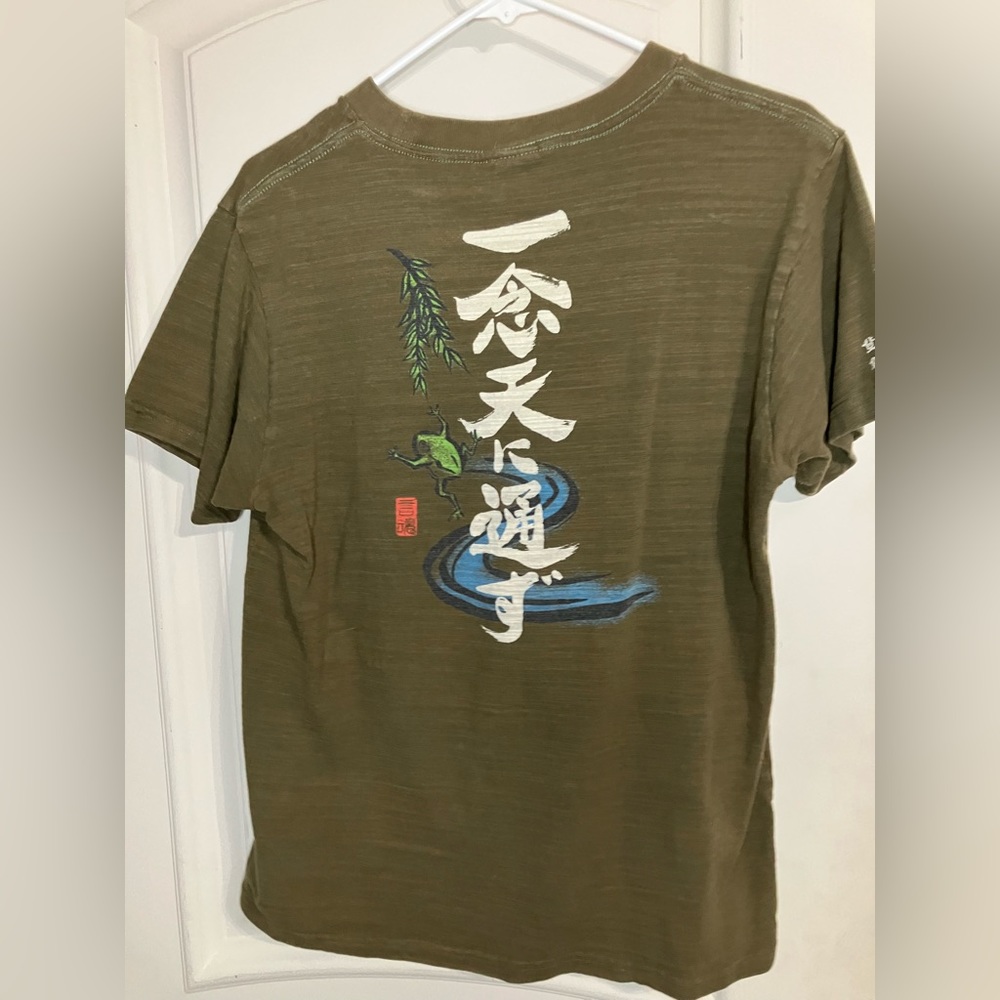 Japanese Anime Buden Shouten River from Japan Short Sleeved Shirt L